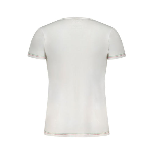 Aeronautica Militare White Cotton T-Shirt