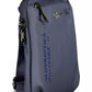 Aeronautica Militare Sleek Blue Shoulder Bag with Contrasting Details