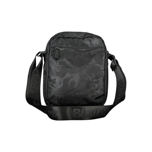 Blauer Sleek Black Shoulder Strap Bag with Pockets