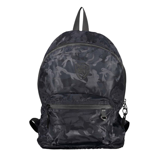 Blauer Elegant Urban Blue Backpack with Laptop Compartment