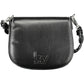 BYBLOS Elegant Contrasting Detail Black Handbag