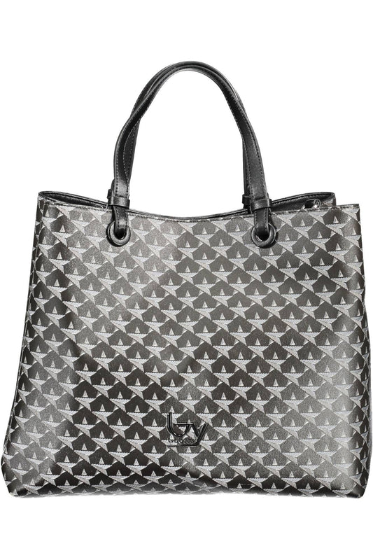 BYBLOS Chic Black Two-Handle Bag with Contrasting Details