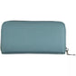 BYBLOS Chic Blue Polyethylene Wallet with Coin Purse