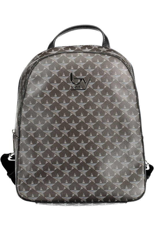 BYBLOS Sleek Black Contrast Detail Backpack