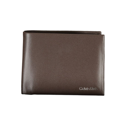 Calvin Klein Elegant Leather Two-Compartment Wallet