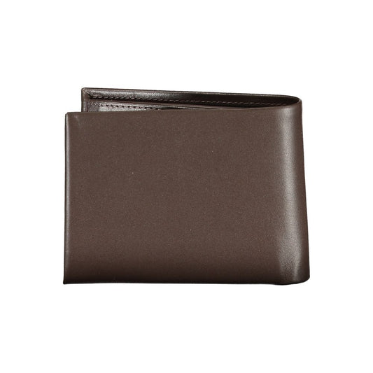 Calvin Klein Elegant Leather Two-Compartment Wallet