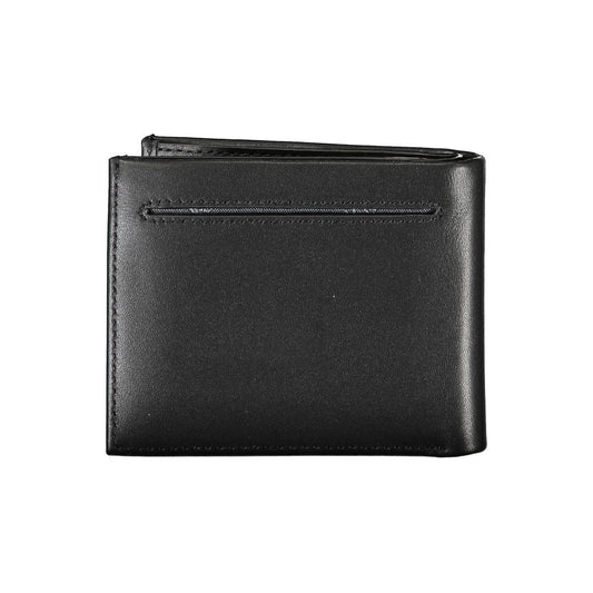 Calvin Klein Sleek Leather Bi-Fold Wallet with RFID Block