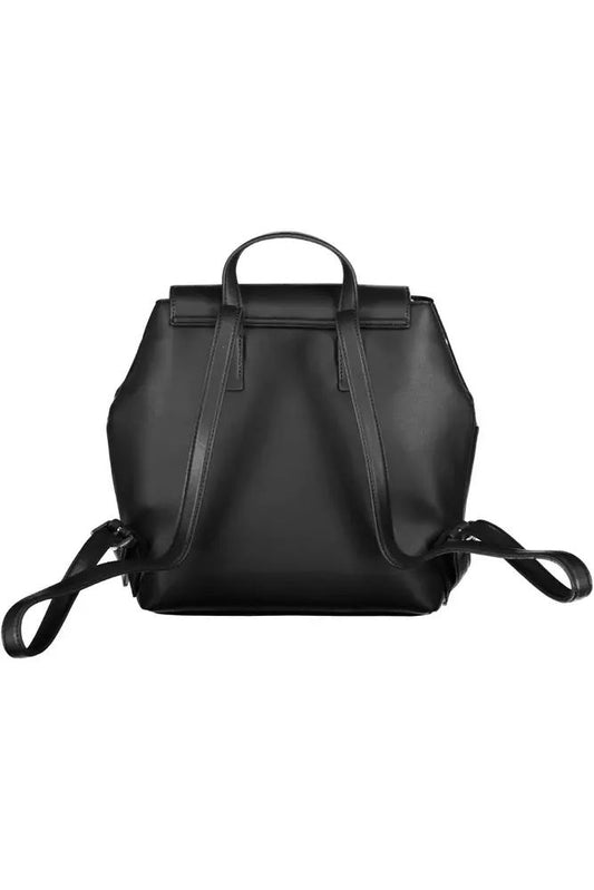 Calvin Klein Black Polyester Backpack