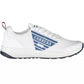 Carrera Chic White Sneakers with Iconic Contrast Details