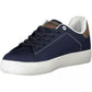 Carrera Sleek Blue Sneakers With Eco-Leather Accents