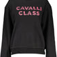 Cavalli Class Elegant Brushed Sweatshirt with Print