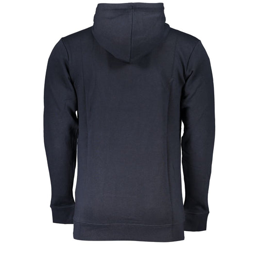 Cavalli Class Elegant Blue Hooded Sweatshirt - Cozy & Stylish