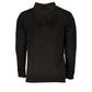 Cavalli Class Sleek Black Hooded Sweatshirt with Logo