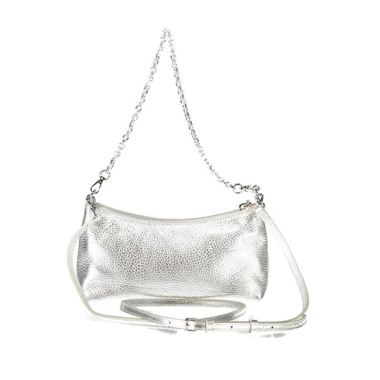Coccinelle Silver Leather Handbag