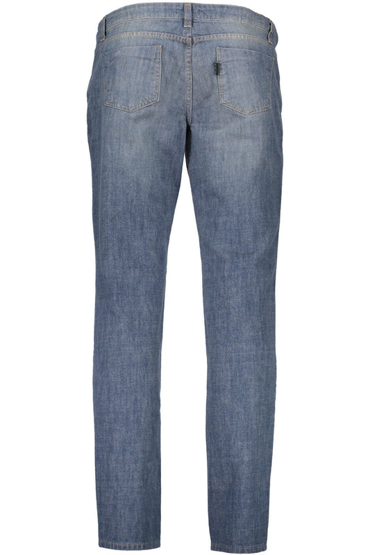 Costume National Chic Faded Blue Denim Jeans