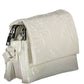 Desigual Iridescent Adjustable Shoulder Bag in White