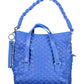 Desigual Chic Blue Contrasting Detail Handbag