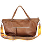 Desigual Chic Brown Polyurethane Handbag with Versatile Straps