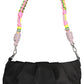 Desigual Chic Black Contrast Detail Handbag