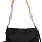 Desigual Chic Black Contrast Detail Handbag