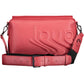 Desigual Chic Red Contrasting Detail Shoulder Bag