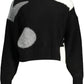 Desigual Chic Contrasting Long Sleeve Sweater