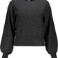 Desigual Elegant Long-Sleeved Sweater with Contrasting Accents