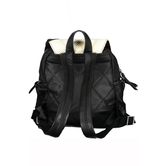 Desigual Elegant Black Multifunctional Backpack