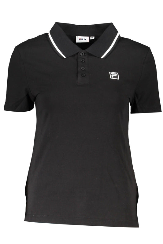 Fila Chic Contrasting Polo with Logo Detail