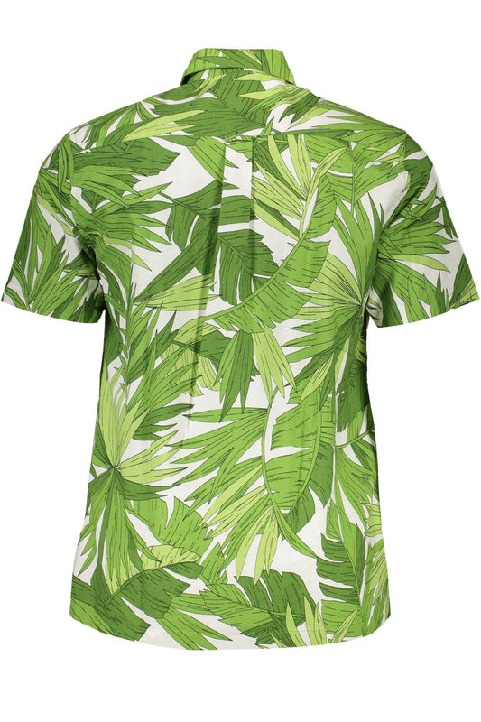 Gant Chic Green Regular Fit Organic Cotton Shirt