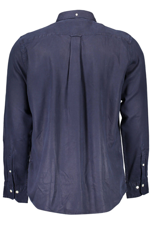 Gant Sophisticated Blue Long Sleeve Shirt for Men
