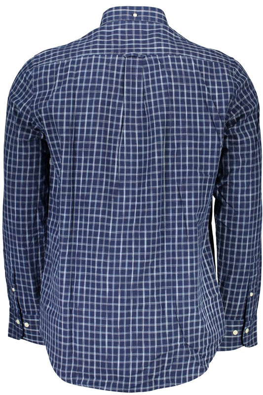 Gant Elegant Blue Organic Cotton Shirt for Men