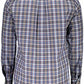 Gant Elegant Blue Button-Down Cotton Blend Shirt