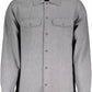 Gant Elegant Gray Cotton Long-Sleeved Men's Shirt