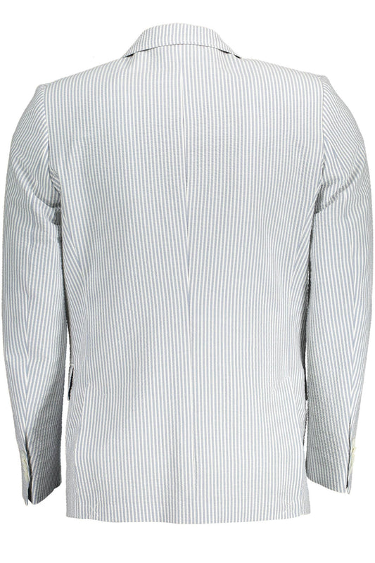 Gant Elegant White Long Sleeve Classic Jacket