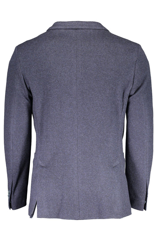 Gant Elegant Blue Classic Long Sleeve Jacket
