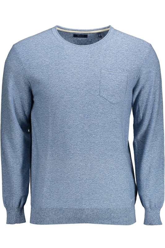 Gant Elegant Light Blue Crew-Neck Sweater