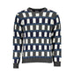 Gant Chic Blue Wool-Blend Crew Neck Sweater