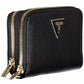Guess Jeans Elegant Black Wallet with Contrasting Accents