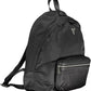 Guess Jeans Sleek Black Nylon Backpack with Laptop Compartment