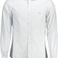 Harmont & Blaine Elegant White Cotton Shirt with Contrast Detailing