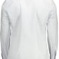 Harmont & Blaine Elegant White Cotton Shirt with Contrast Detailing