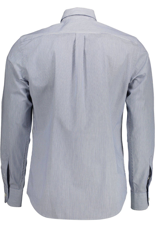 Harmont & Blaine Elegant Blue Organic Cotton Shirt for Men