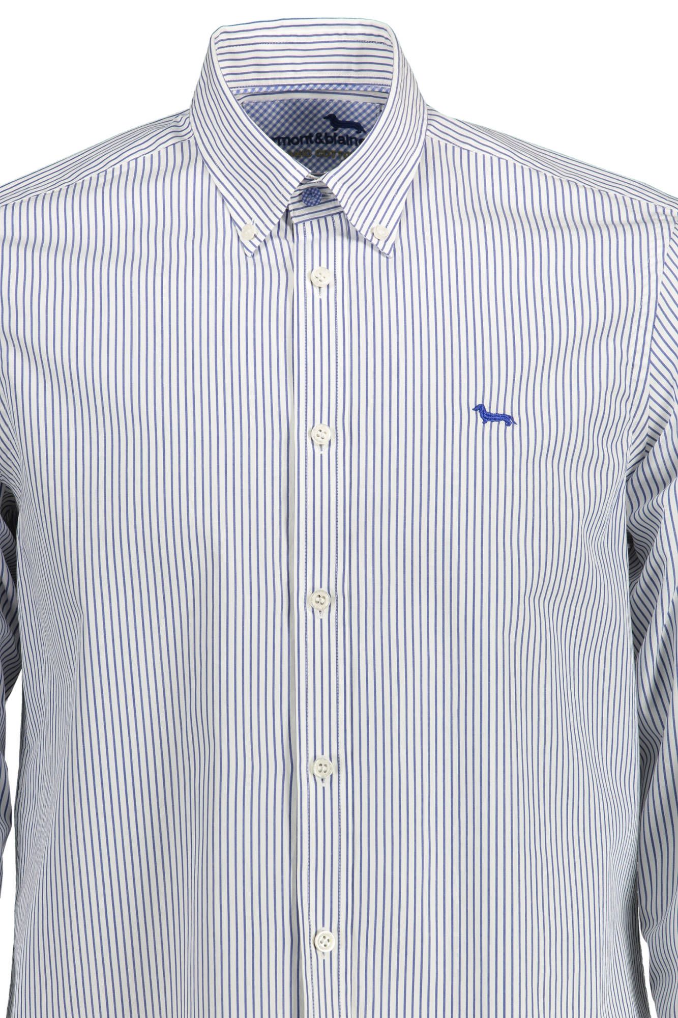 Harmont & Blaine Elegant Blue Long Sleeve Cotton Shirt
