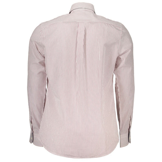 Harmont & Blaine Dapper Striped Button-Down Cotton Shirt