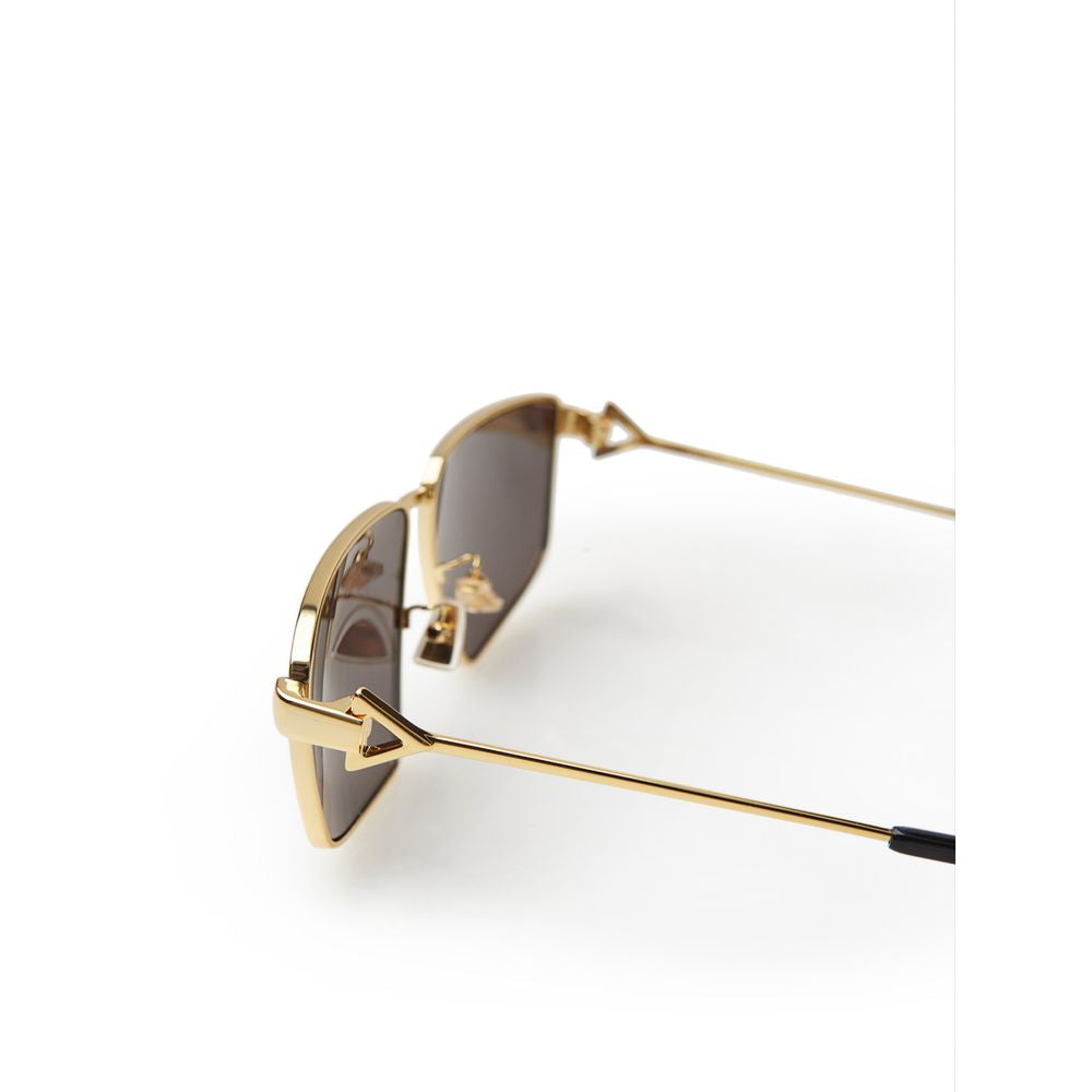 Bottega Veneta Sophisticated Chic Multicolor Metal Sunglasses