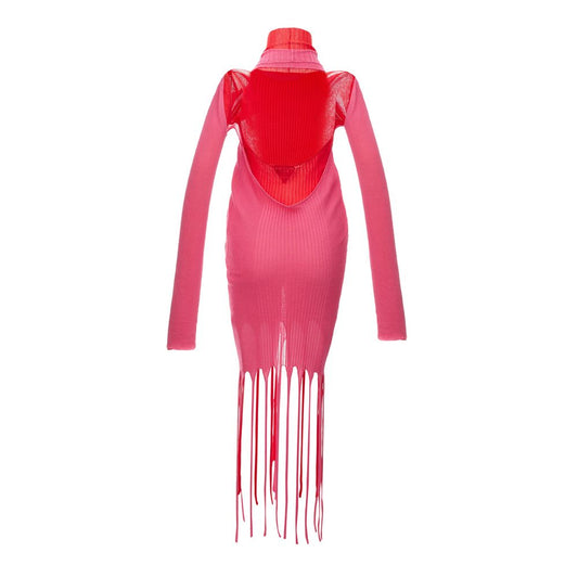 Bottega Veneta Elegant Cotton Pink Suit Blazer for Women