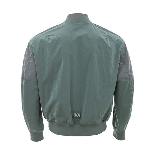 Armani Exchange Sleek Polyamide Green Jacket