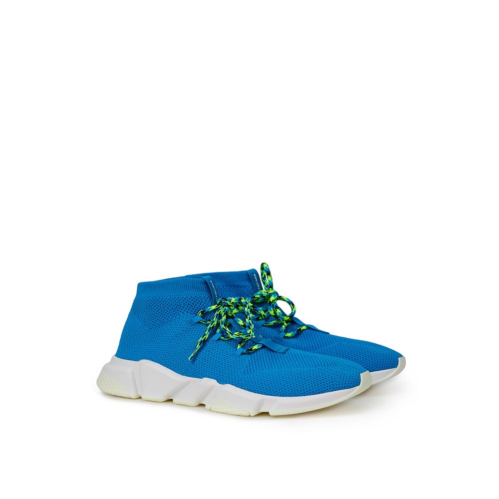 Balenciaga Exquisite Blue Cotton Sneakers for Men