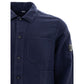 C.P. Company Elevated Cotton Blue Shirt for the Modern Man